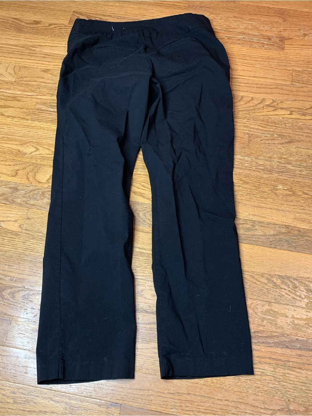 Reitmans Black Pull On Stretch Dress Pants Straight Leg Petite Plus Size 14P - Picture 4 of 8